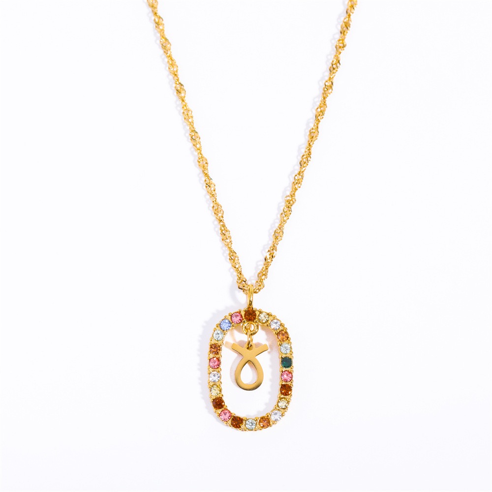 Ellipse Constellation Necklace Product Cover8