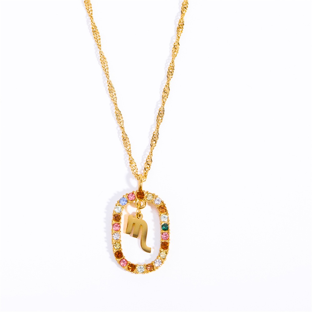 Ellipse Constellation Necklace Product Cover2